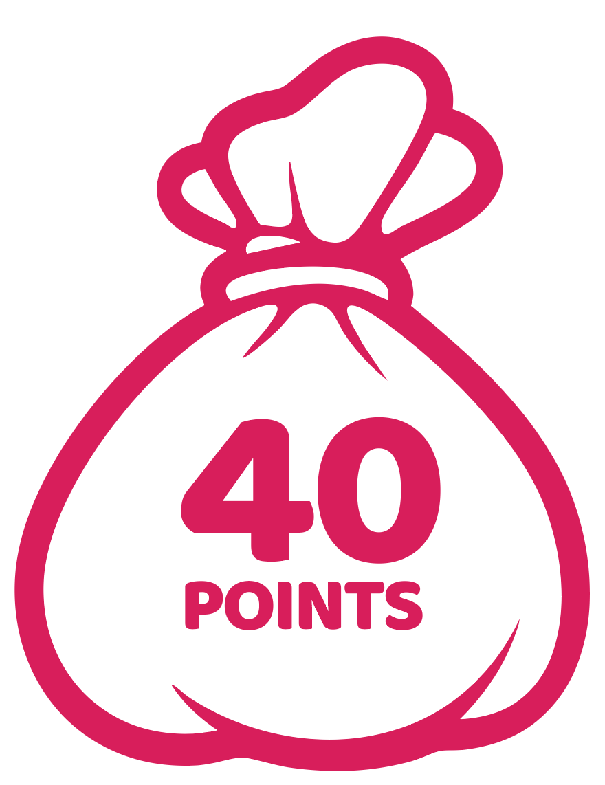 40 points